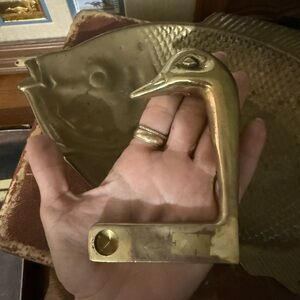 Brass Duck Holder SUPER RARE